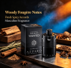 100ml Men's Woody Fougere Eau de Parfum Intense Spray, Long Lasting Bold Masculine Fragrance