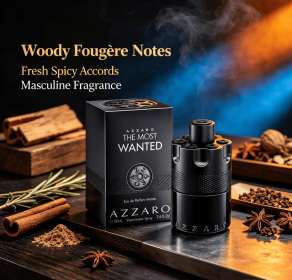 100ml Men's Woody Fougere Eau de Parfum Intense Spray, Long Lasting Bold Masculine Fragrance