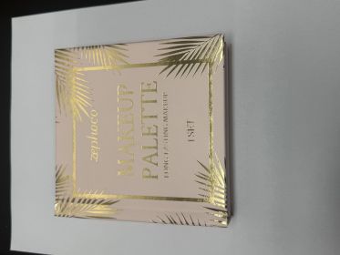 zephoco Tropical Gold-Tone Makeup Palette Set, 1 Pieces