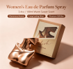 100ml Long Lasting Ladies Perfume Spray, Warm Sweet Elegant Fragrance, Unique Art Sculpture Shaped Bottle