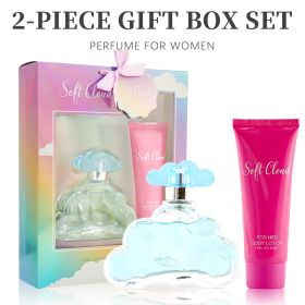 2-Piece Set, Women's Eau De Parfuma Spray And Body Lotion Gift Box, Long Lasting Fragrance, A Oriental Vanilla Fragrance, Perfect For Holiday Gif