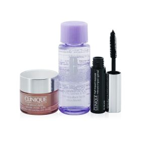 CLINIQUE - Eye Favourites Set: All About Eyes 15ml+ Take The Day Off Makeup Remover 50ml+ High Impact Mascara 3.5ml+ Bag 11084/V27K 3pcs+1Bag
