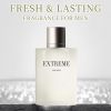 3.4 Fl Oz Men'S Eau De Toilette Spray - Long-Lasting Scent, With Lemon, Jasmine, Orange And Bergamot, Ideal For Thanksgiving Day