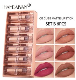 Ice Lipstick Set Of 6 Pieces (Option: B)