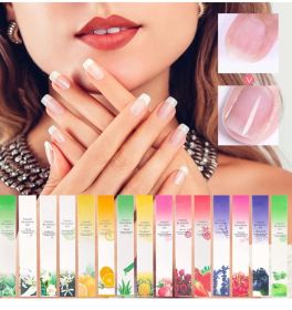 2026 Essential Nail Cuticle Oil -  Fruity Scented Nail Nourishing Pen, Moisturizing and Anti-hail-proof Nail Care Pen, Available In Lemon, Rose (style: lemon)