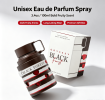 Unisex Gourmand Eau de Parfum Spray 100ml, Warm Coffee Sweet Scent Fragrance, Unique Can Shaped Perfume Bottle, Long Lasting Daily Fragrance