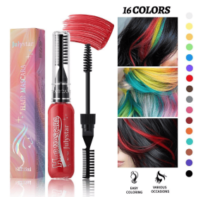 15-color hair dye brush set disposable double-head hair dye color picking eyelashes cos party stage makeup hair dye comb hair dye comb washable wax (PSJ101-002N: PSJ101-002-10)