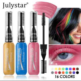 15-color hair dye brush set disposable double-head hair dye color picking eyelashes cos party stage makeup hair dye comb hair dye comb washable wax (PSJ101-002N: PSJ101-002-06)