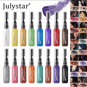 15-color hair dye brush set disposable double-head hair dye color picking eyelashes cos party stage makeup hair dye comb hair dye comb washable wax (PSJ101-002N: PSJ101-002-08)