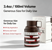 Unisex Gourmand Eau de Parfum Spray 100ml, Warm Coffee Sweet Scent Fragrance, Unique Can Shaped Perfume Bottle, Long Lasting Daily Fragrance